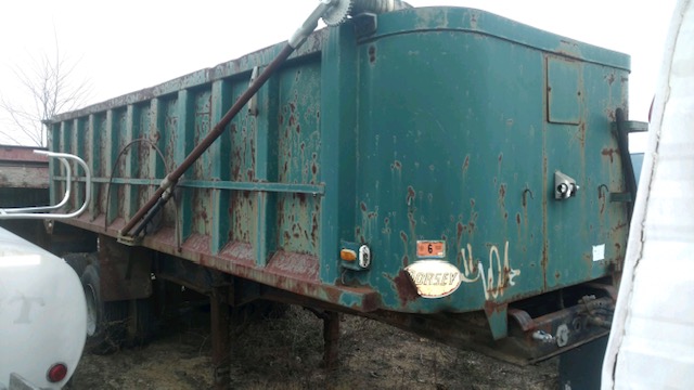 GREAT DANE 22’ STEEL DUMP TRAILER