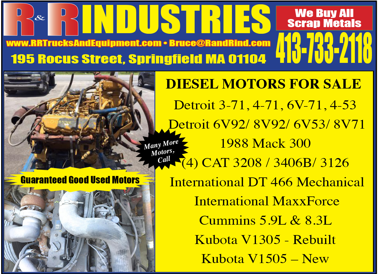 DIESEL MOTORS FOR SALE